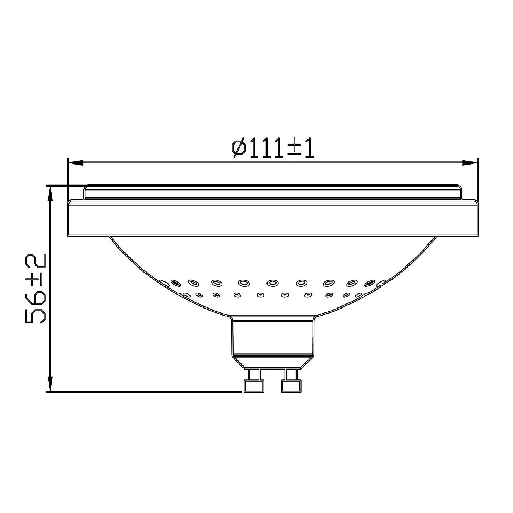 Ultralight AR111 Bulb 10.5W - GU10 Base (UTL800S) - Image 6
