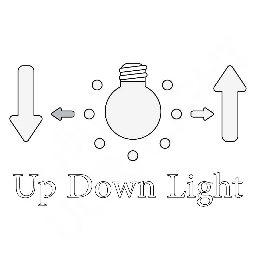 Ultralight 10W+40W Linear Pendant Light (BR6731) - Image 6