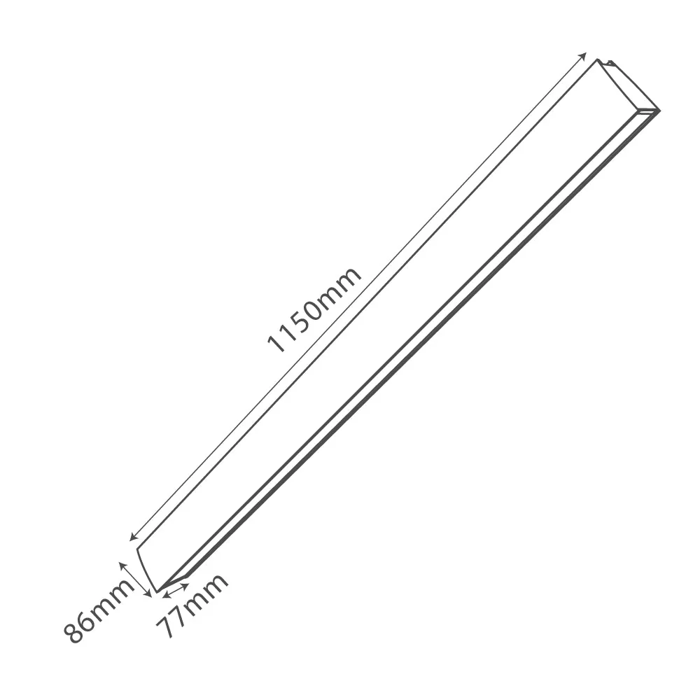Ultralight 10W+40W Linear Pendant Light (BR6731) - Image 7
