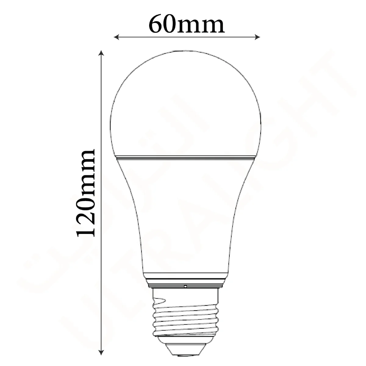 Ultralight 11W Bulb E27 Base (YTA60E2) - Image 6