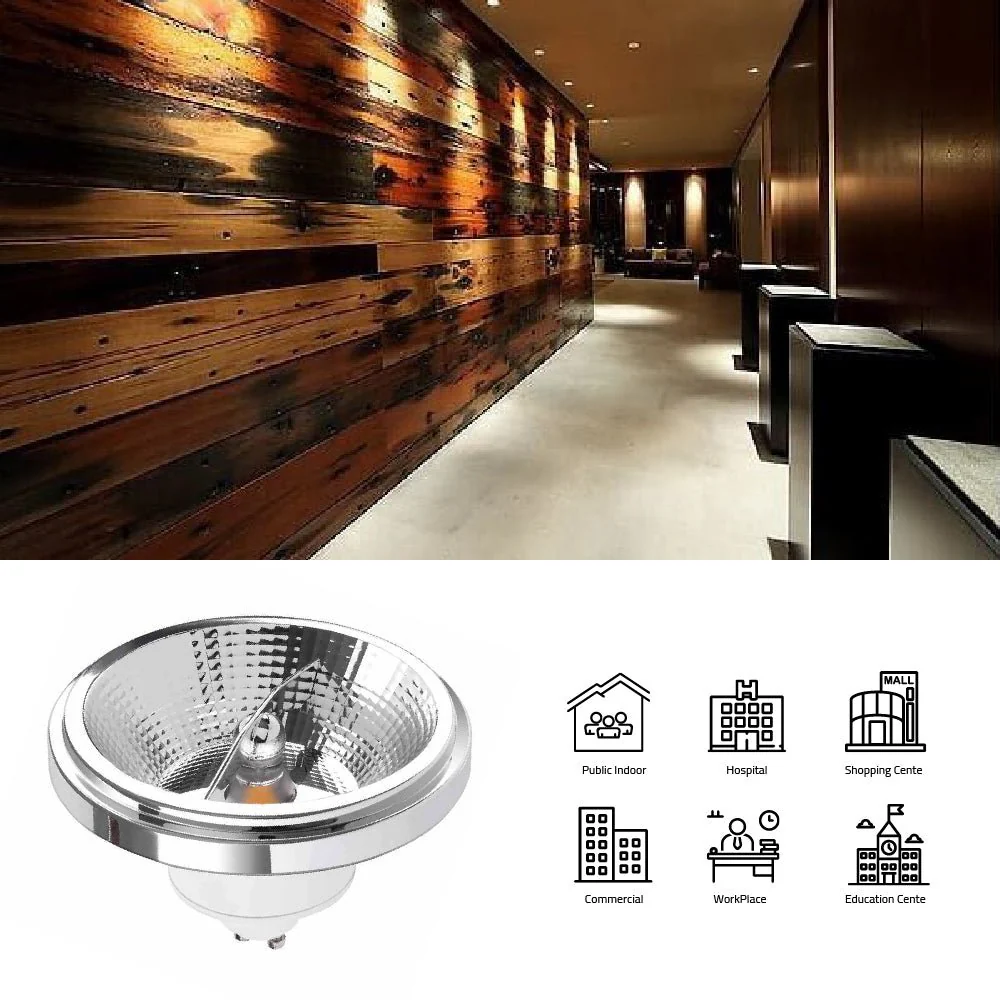 Ultralight 14W Bulb GU10 Base (AR111 Reflector) - Image 4