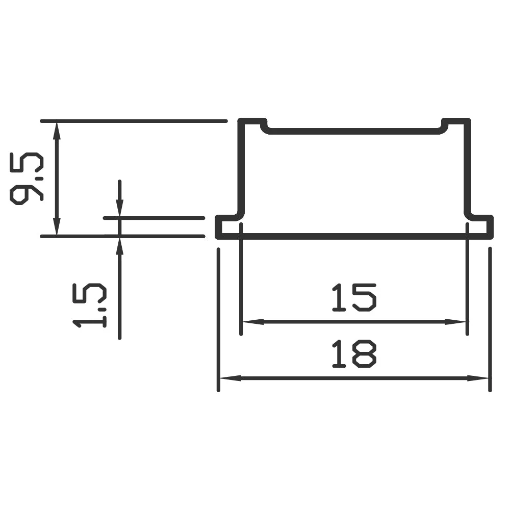 Ultralight 18A Strip Light 24Vdc 5 Meter IP68 (OUGE-RXTY-18A) - Image 5