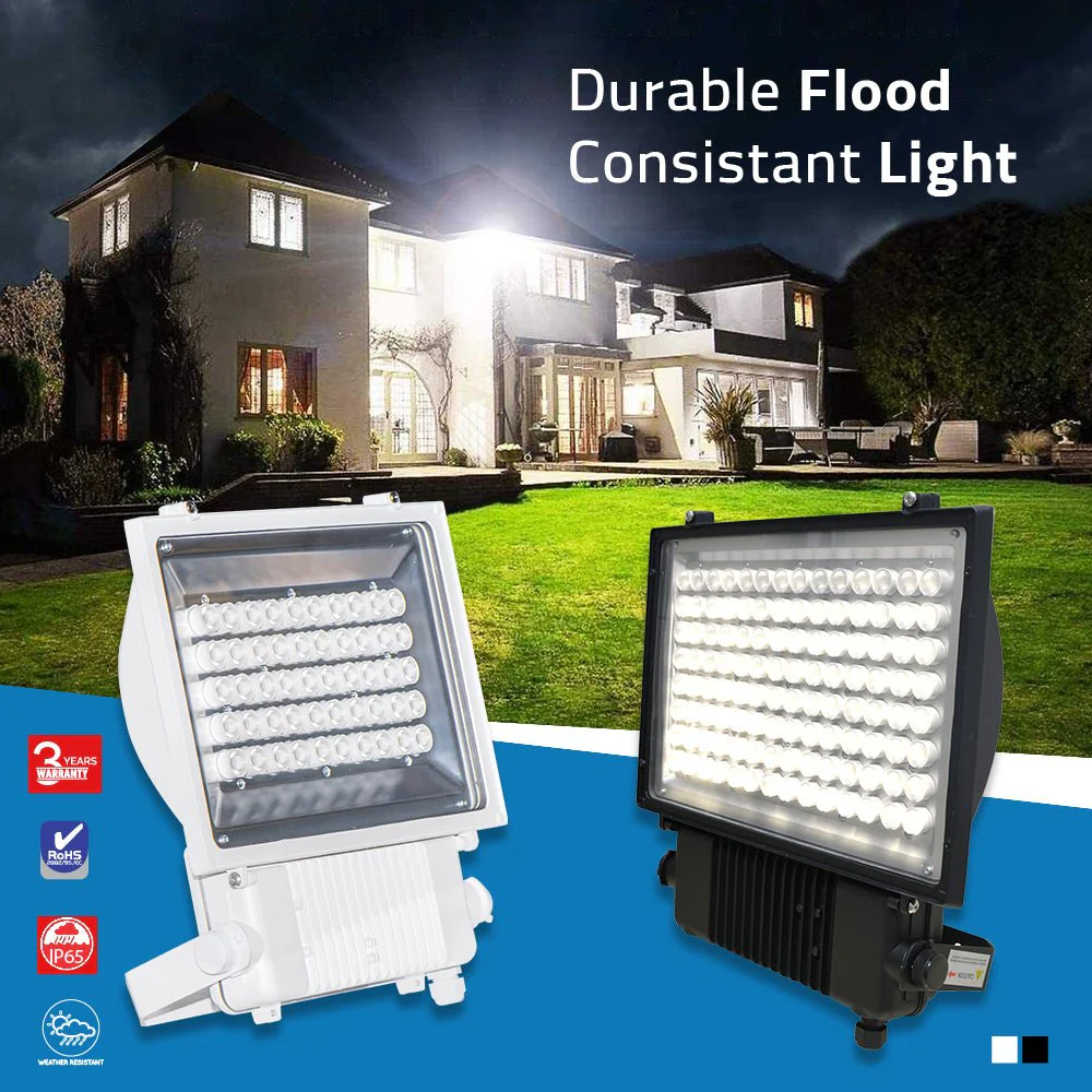 Ultralight Outdoor LED Flood Light (ZY-2004) – IP65 Weather Resistance - BRIDGELUX LED Chips - Image 3