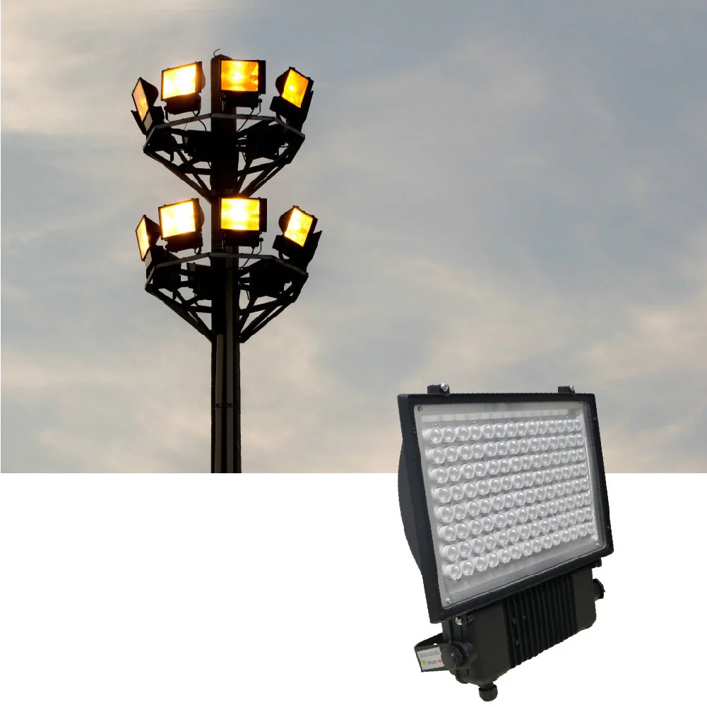 Ultralight Outdoor LED Flood Light (ZY-2004) – IP65 Weather Resistance - BRIDGELUX LED Chips - Image 4