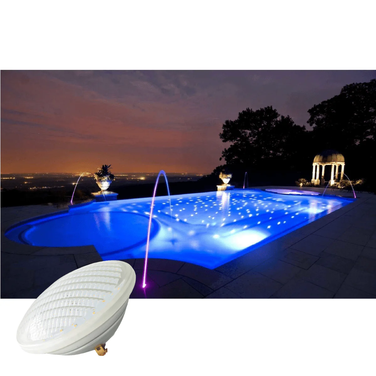 Ultralight 24W Pool Bulb - GX16D Base (WL-PCPAR56) - Image 2