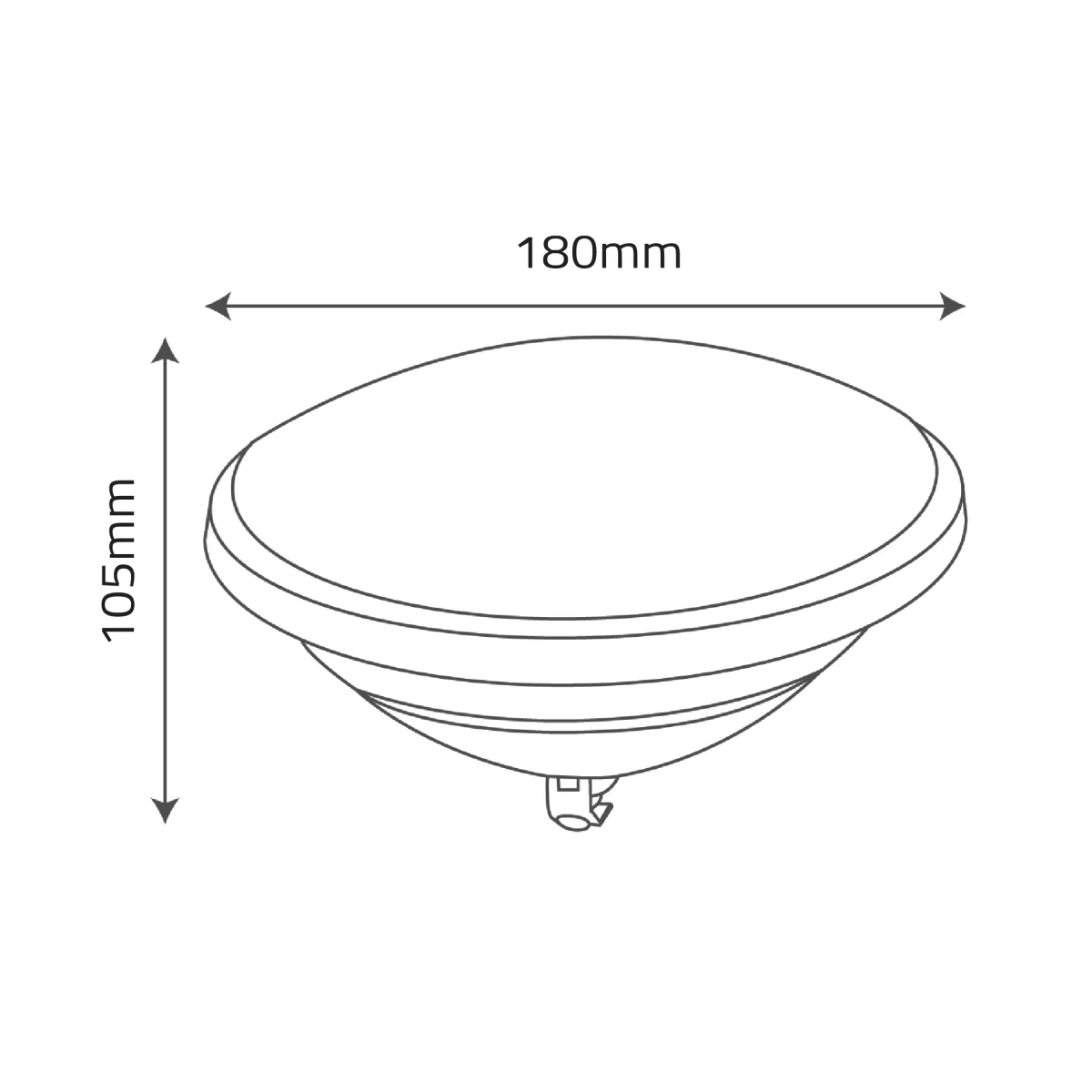 Ultralight 24W Pool Bulb - GX16D Base (WL-PCPAR56) - Image 3