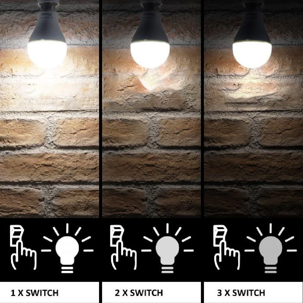 Ultralight 3-Step Dimmable LED Bulb E27 Base (UTLA1250ST) - Image 4