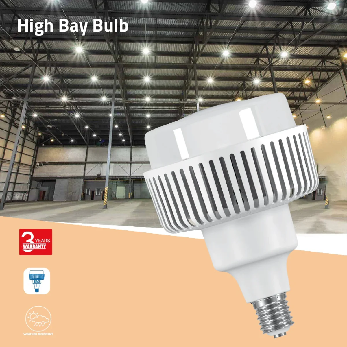 Ultralight 80W High Bay E40 Base (UTL-V1) - Image 4