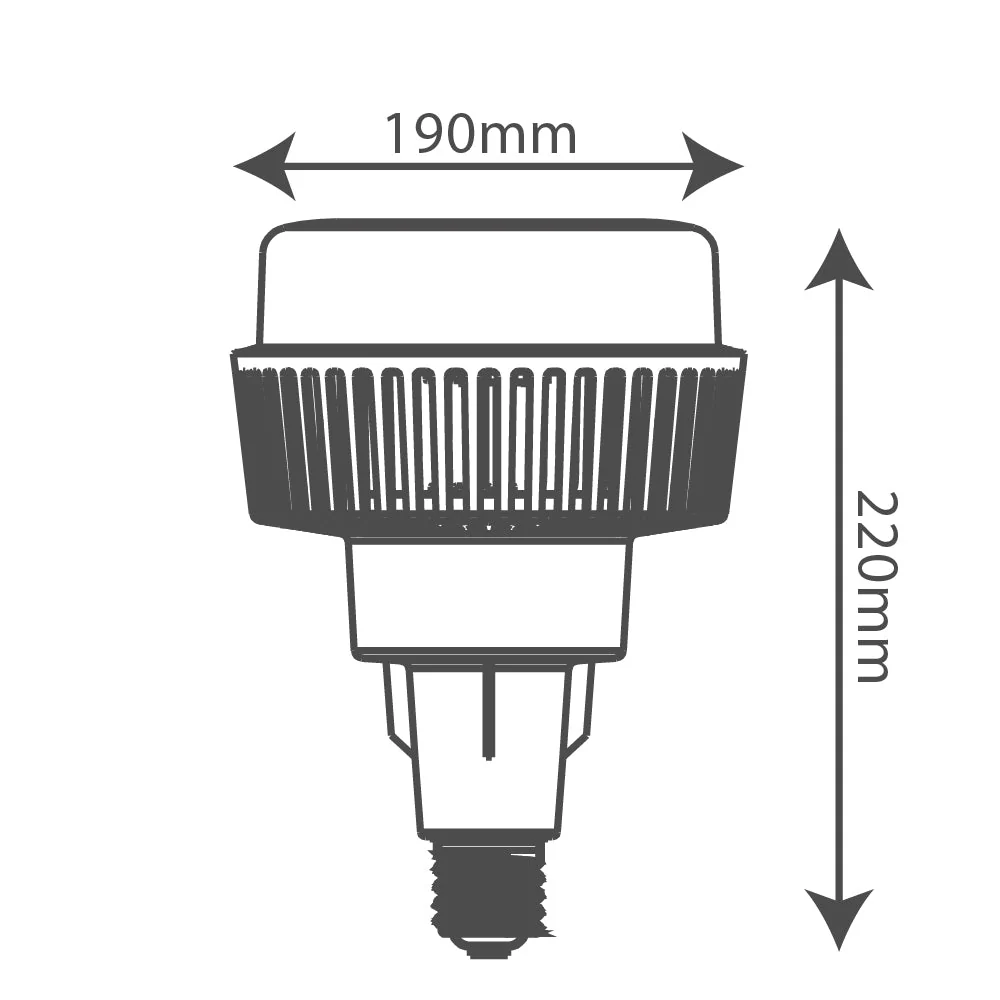 Ultralight 80W High Bay E40 Base (UTL-V1) - Image 6