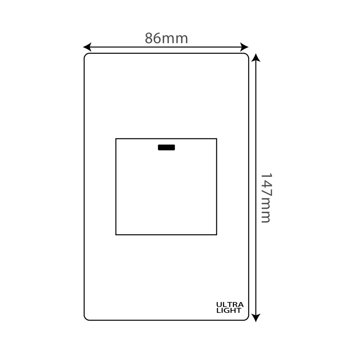 Ultralight Dune Air Conditioner Switch Large (B12-037-45A) - Image 3