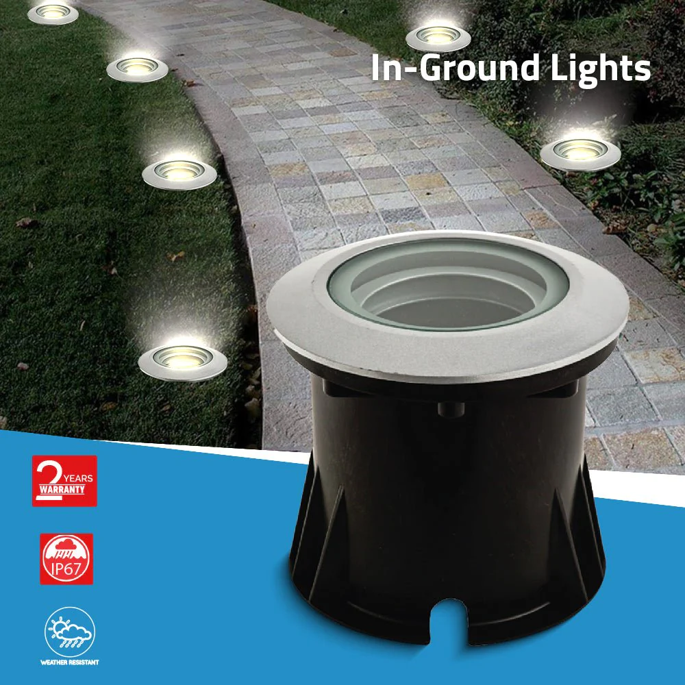 Ultralight Recessed  Inground Light IP67 AR111 /GU10/MR11 (BR7715) - Image 5