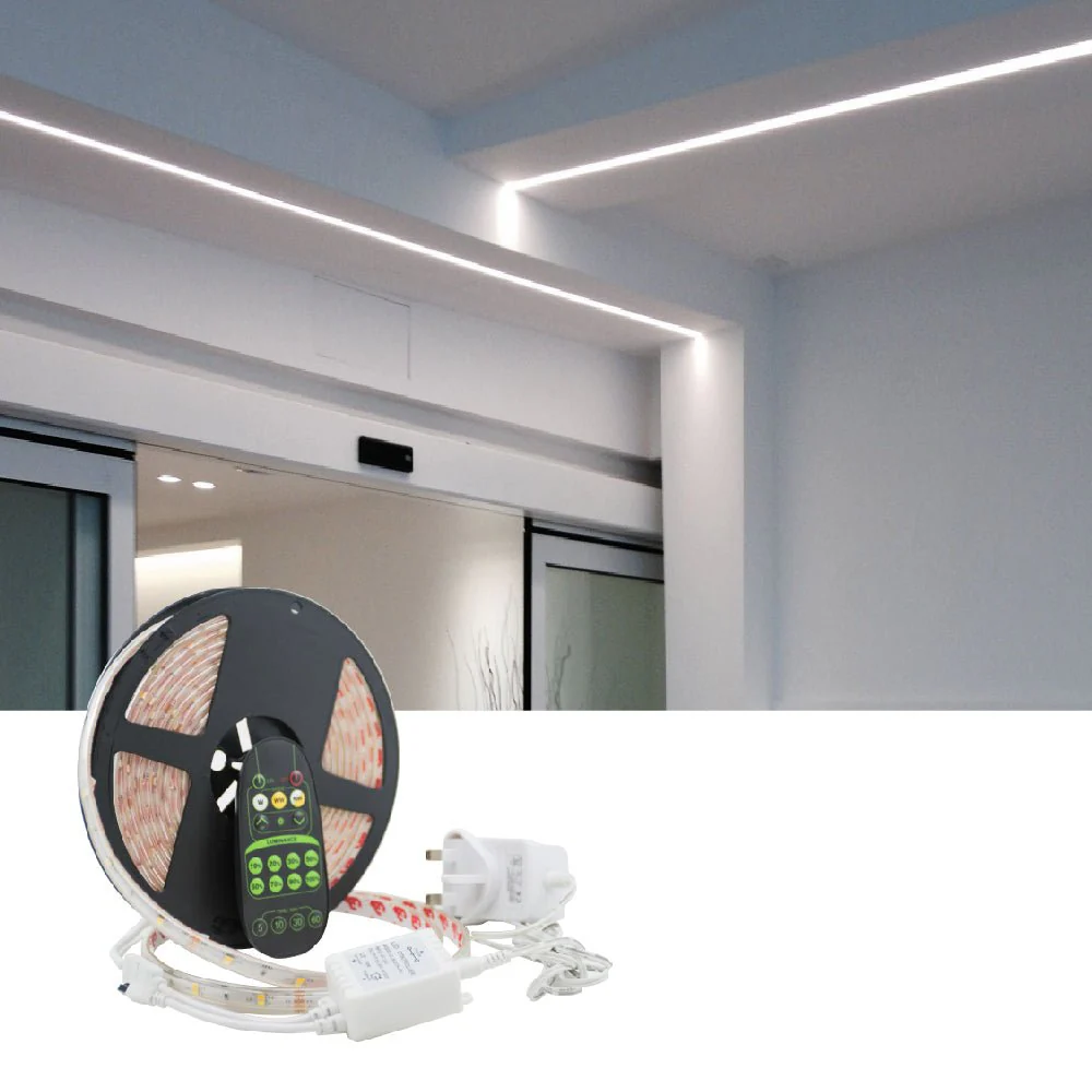 Ultralight 5M RGB Strip Light 24Vdc (RTL-FCB-2835-60L) - Image 3
