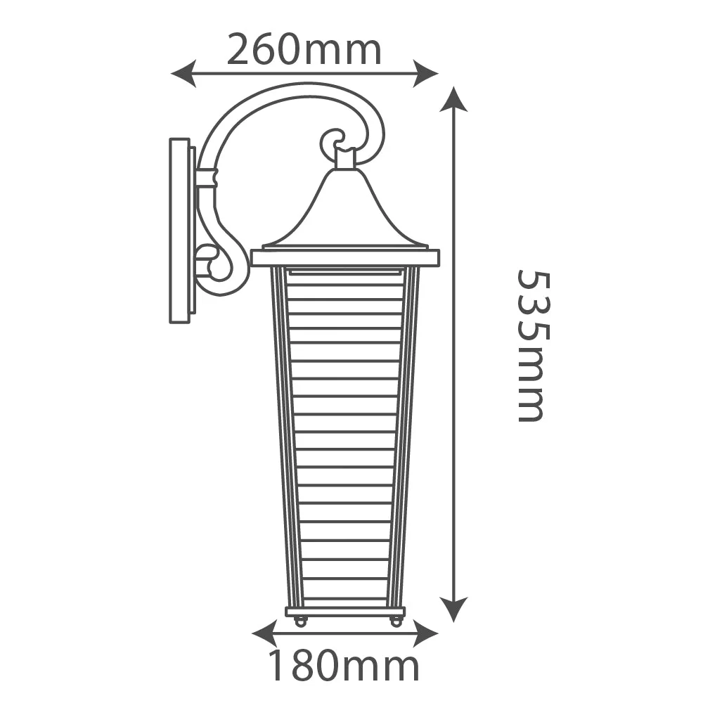 Ultralight Classic Wall Light (0304-WD) - Image 6