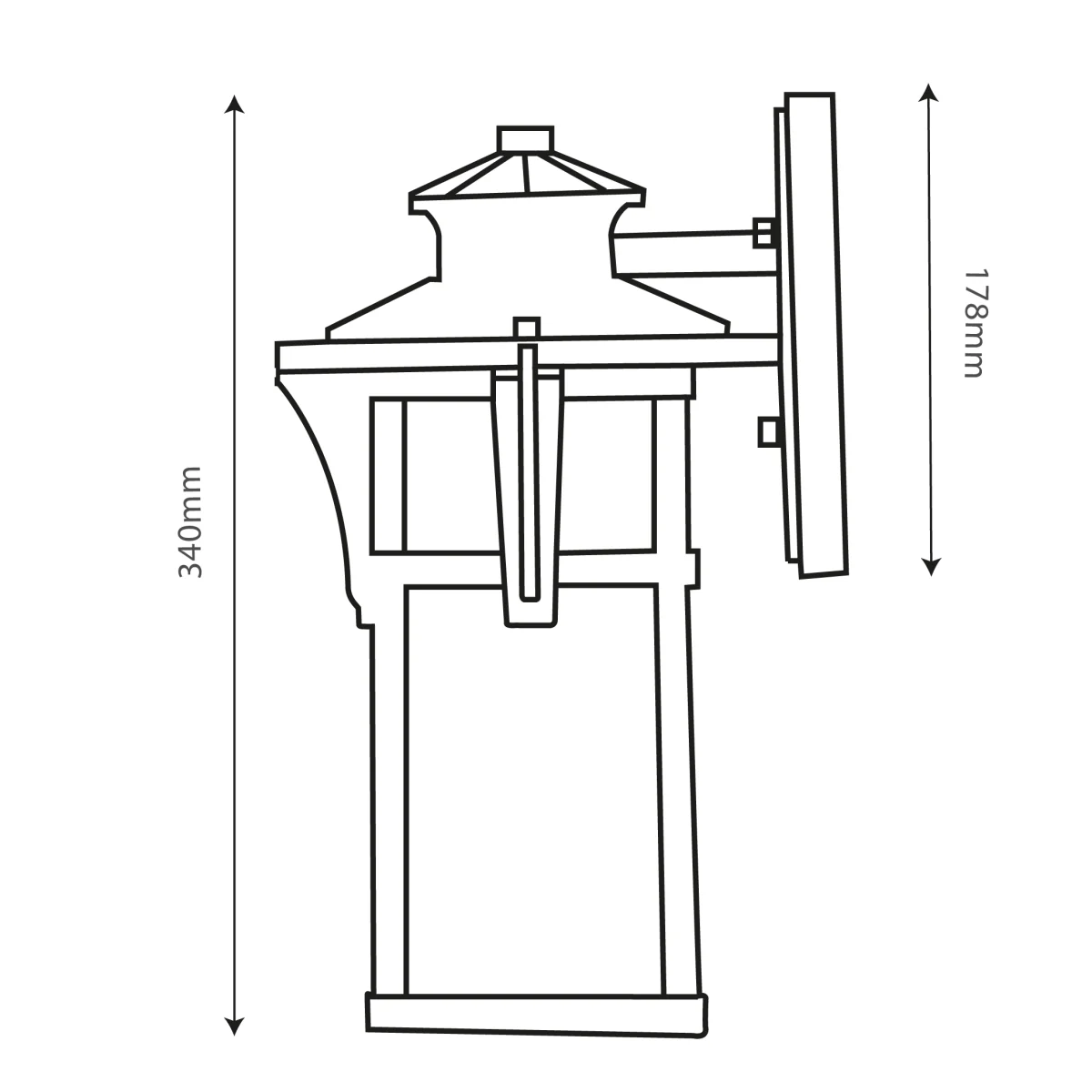 Ultralight Classic Wall Light (TY20514) - Image 2