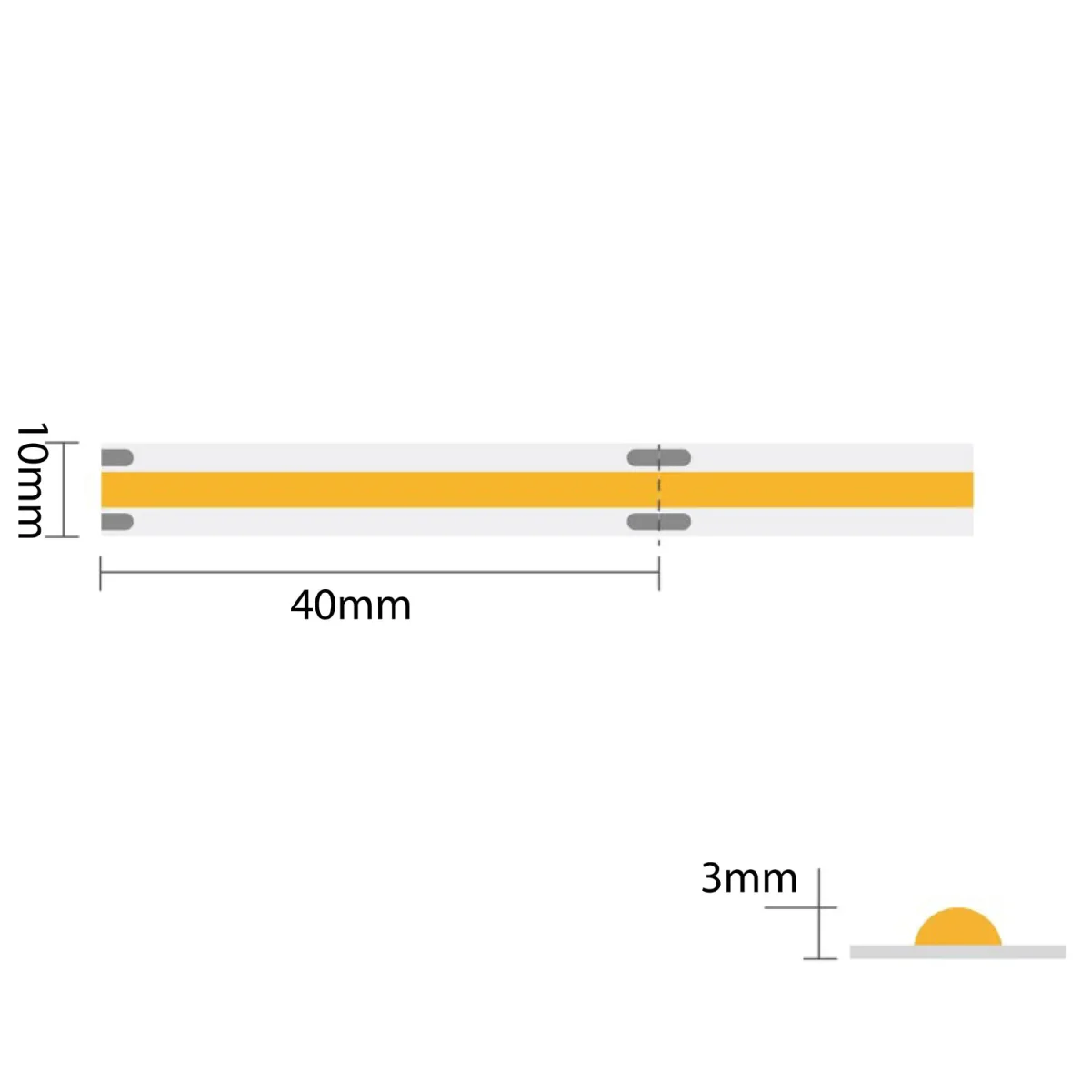 Ultralight COB Dimmable Strip Light - 15 Meter Length (COB-400P) - Image 8