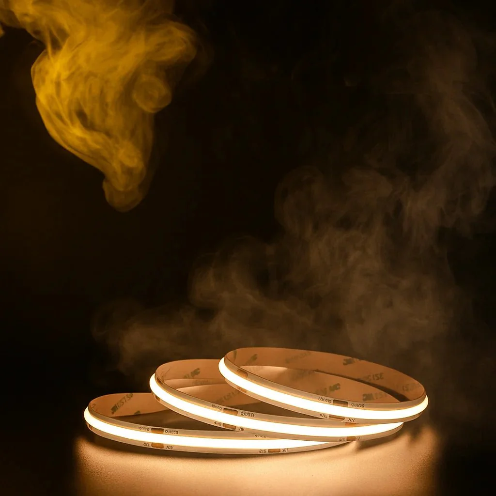 COB LED Strip Light 24V 10W/M - 5 Meter & CRI>95 (FPC-COB -320P) - Image 4