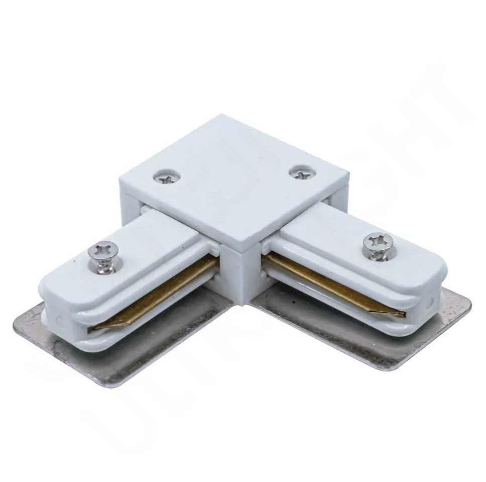 Ultralight Two-Way Track Connector L | 220V Aluminum Corner Link for Indoor Lighting Systems (2 Way) - Image 5