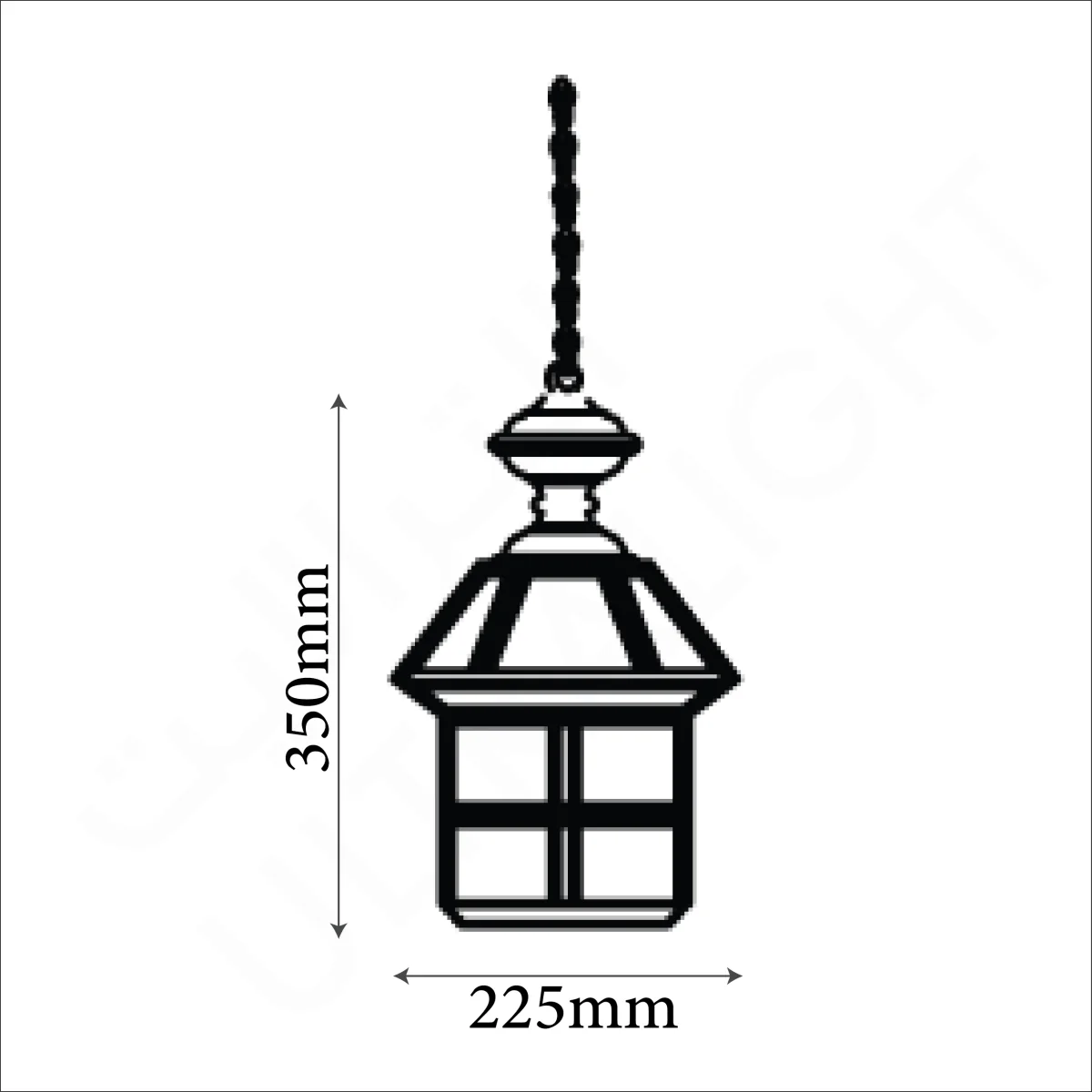 Ultralight Copper Pendant Light (61020) - Image 3
