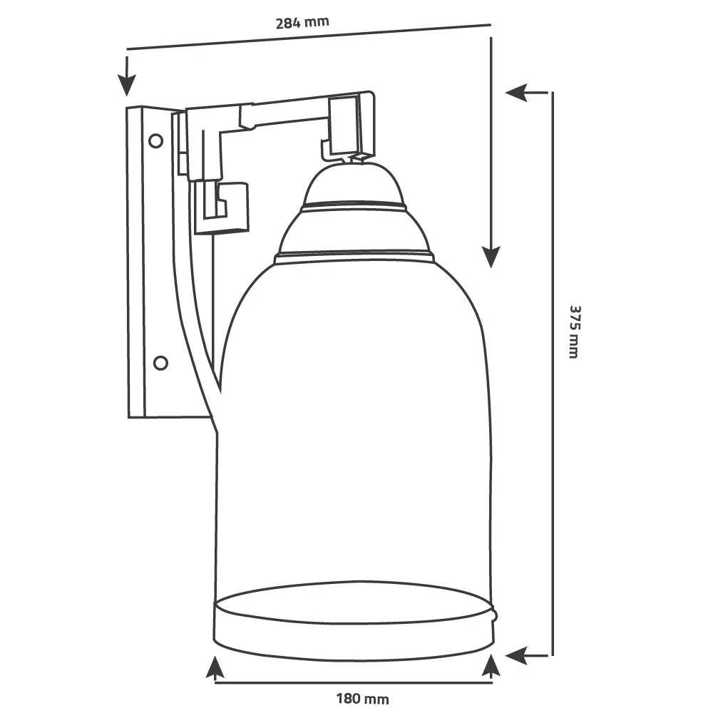 Ultralight Copper Wall Light - Multi Sizes (5811) - Image 5