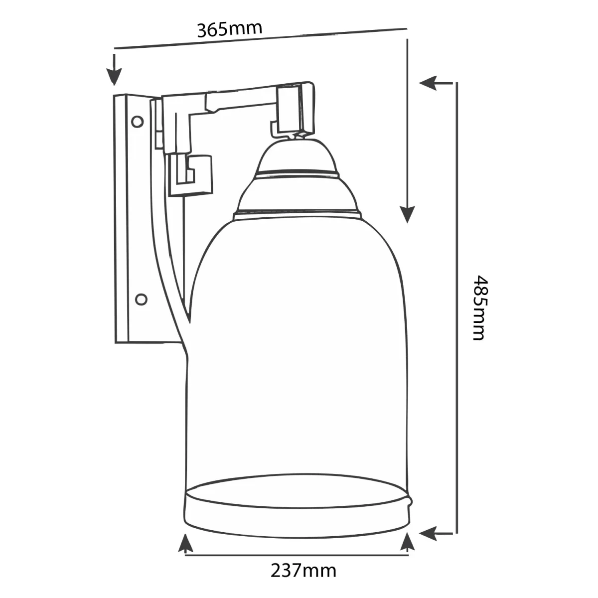Ultralight Copper Wall Light - Multi Sizes (5811) - Image 9