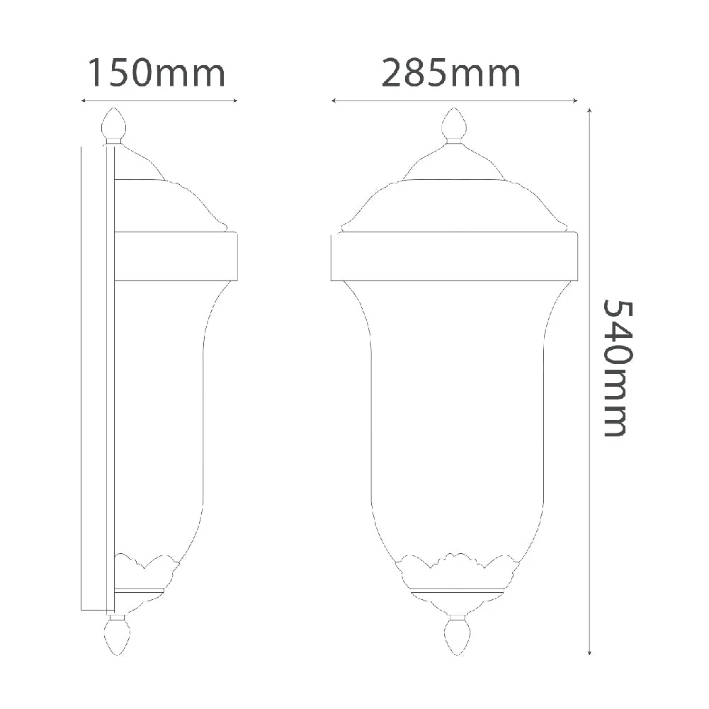 Ultralight Copper Wall Light (L0889) - Image 3