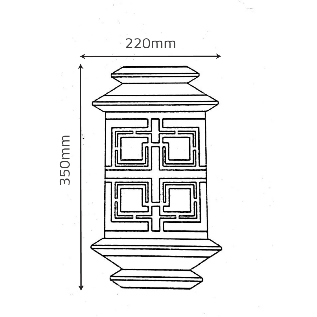Ultralight Copper Wall Light (L3163) - Image 4