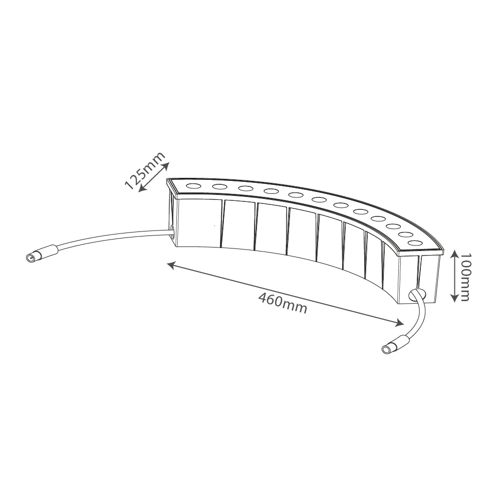Ultralight Curve Inground Light IP67 (DM2003) - Image 7