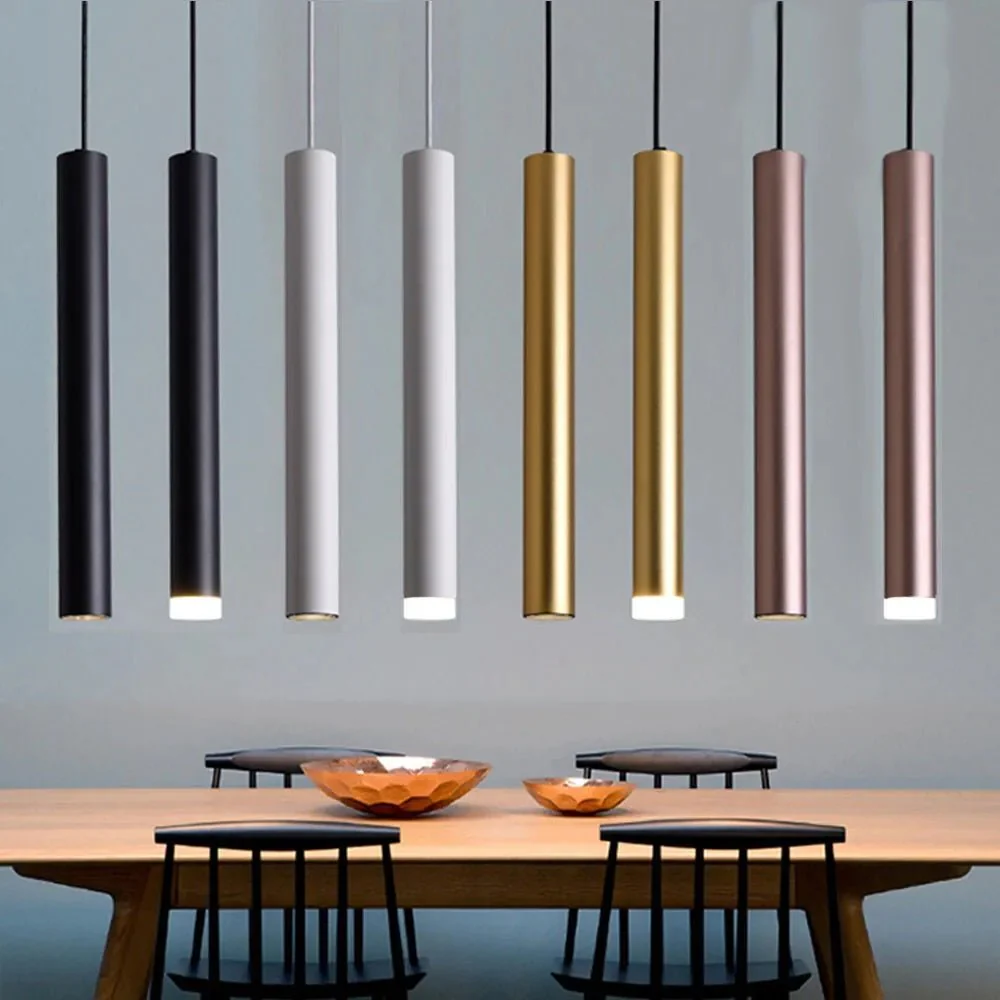 Ultralight Cylinder Pendant Frame Light (ZG-H2000) - Image 8