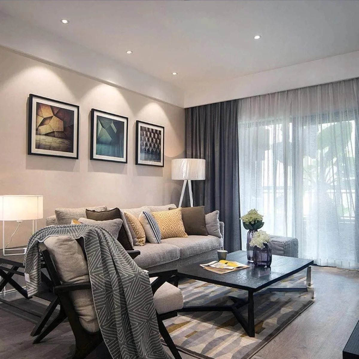 Ultralight Dimmable Ceiling Light - Modern Indoor LED Lighting (BR6233-Dim) - Image 2