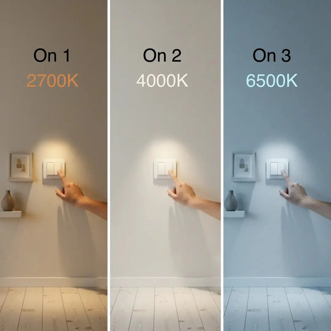Dimmable LED Light Bulb 8W - 3CCT Light & SASO A (UTL806-3CS) - Image 6