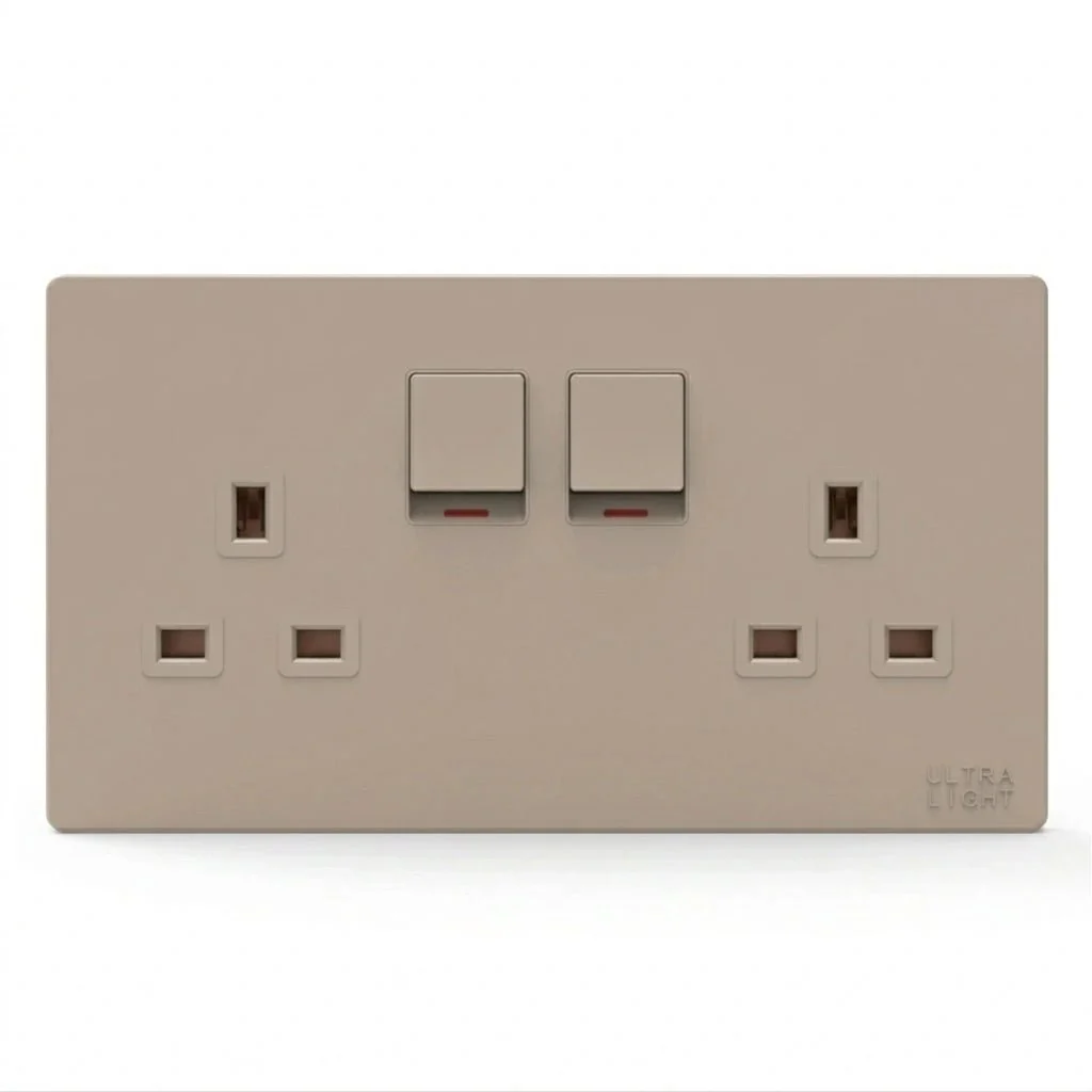 Ultralight Dune Double 13 Amp Socket (B12-048) - Image 8