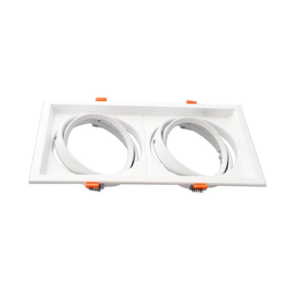 Ultralight Double Downlight Square AR111 (BR819-2) - Image 3