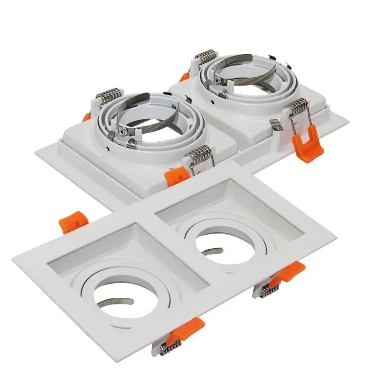 Ultralight Double Downlight Square AR111 (BR819-2) - Image 4