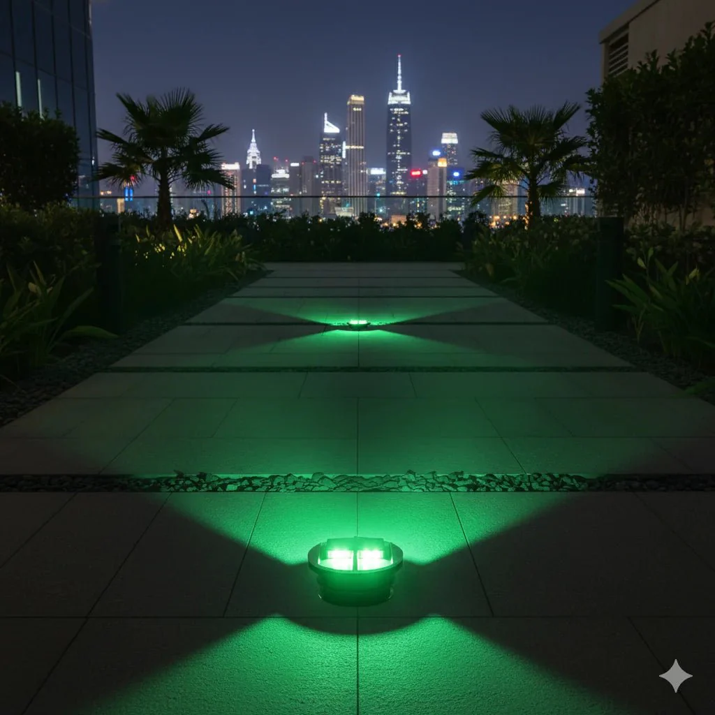 Ultralight 4-Sided Inground Light 4W - Weather-Resistant Design (RS48) - Image 2