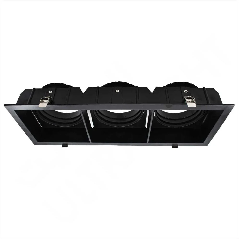 Down Light Frame GU10 (BR265-SQ) – Recessed Ceiling Frame & Square Design - Image 3