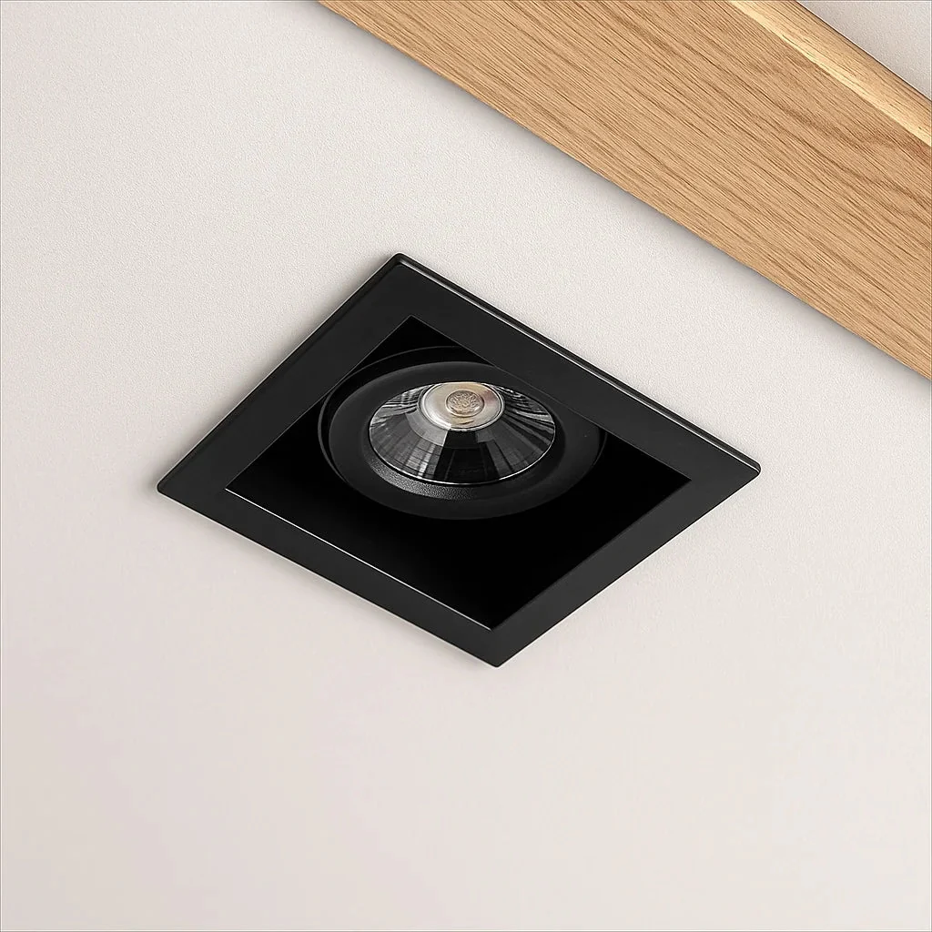 Down Light Frame GU10 (BR265-SQ) – Recessed Ceiling Frame & Square Design - Image 4