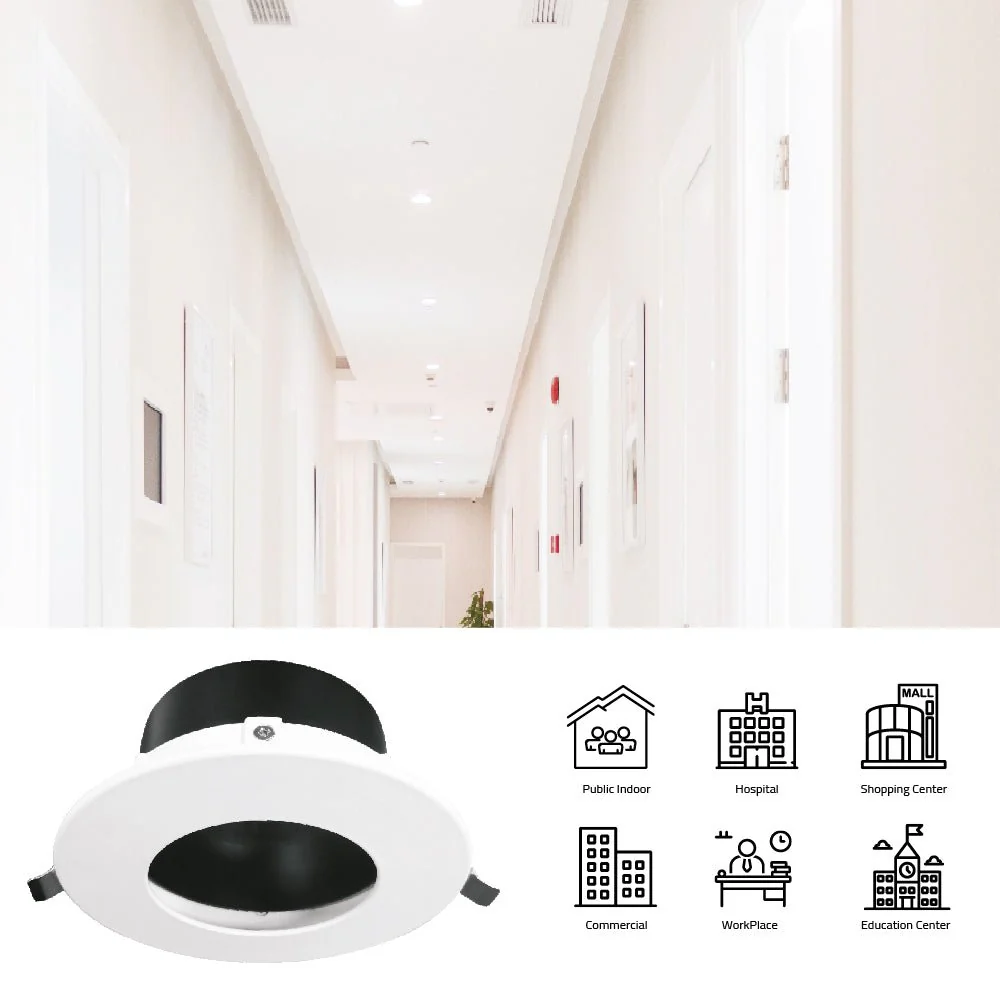 Ultralight Downlight Frame AR111 Base 15cm (BA266-RD) - Image 5