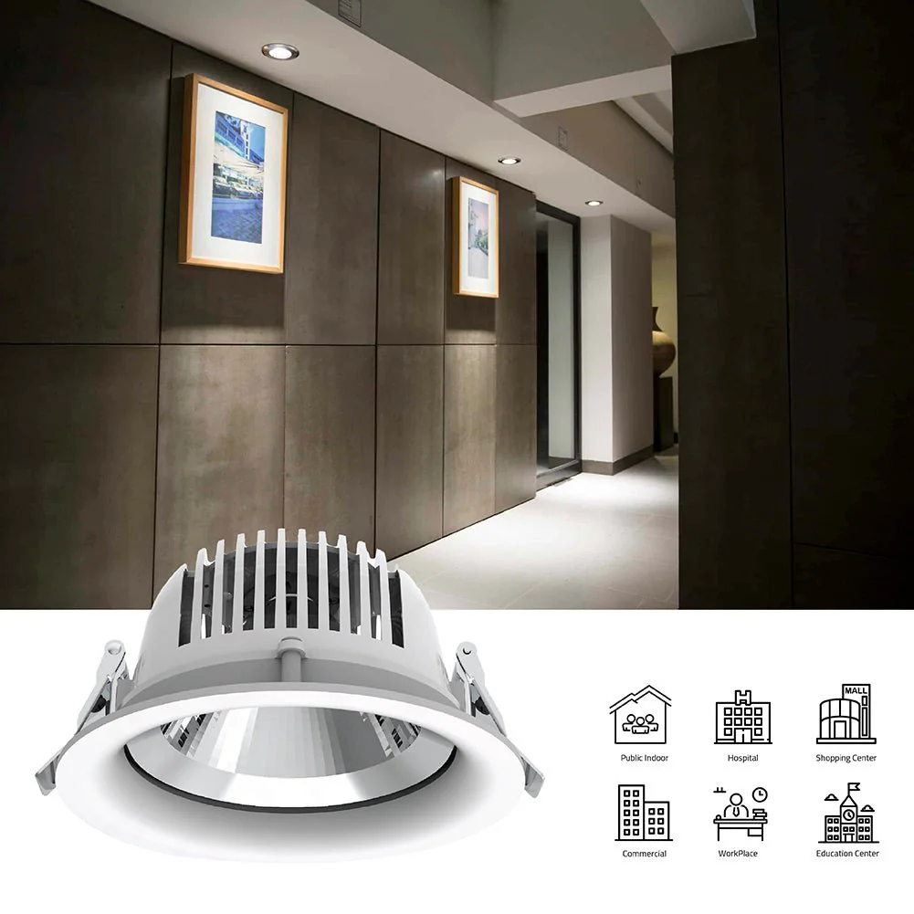 Ultralight LED Ceiling Spotlight – Modern Indoor Lighting, IP44 (BR6233) - Image 5