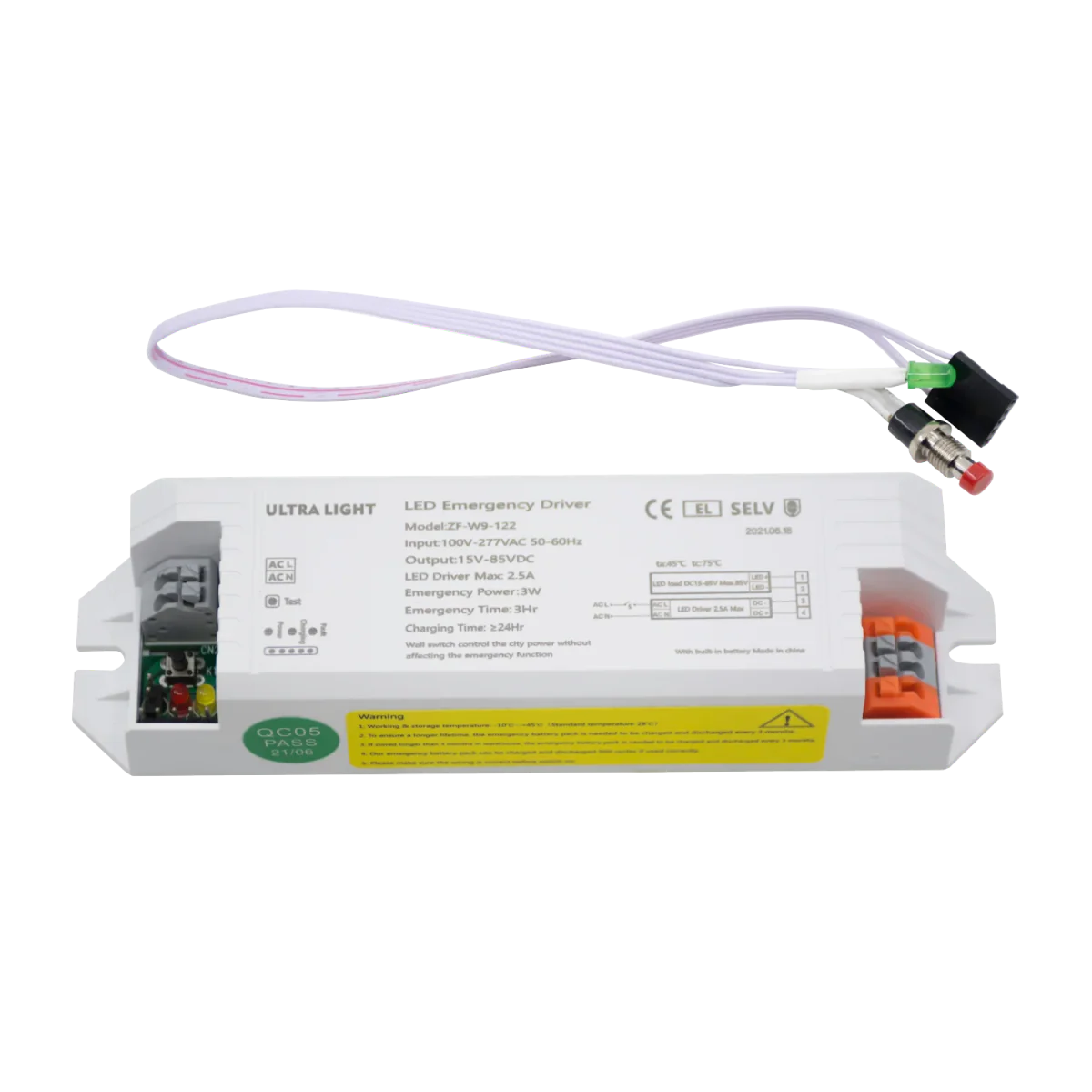 Emergency Power Pack – Reliable Backup Power for LED Lighting (ZF‑W9‑122)