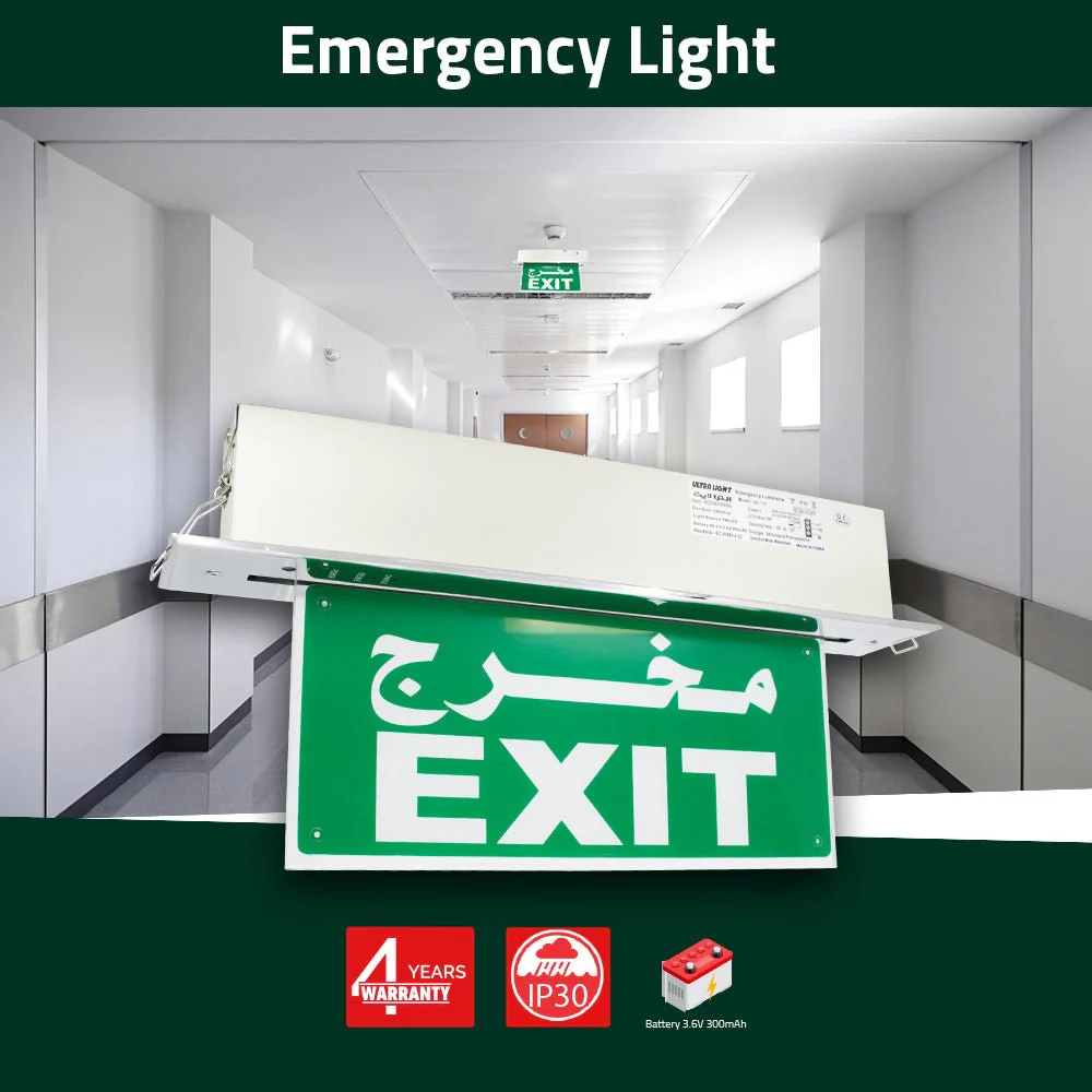 Ultralight Exit Sign Light (ZF-113) - Image 5