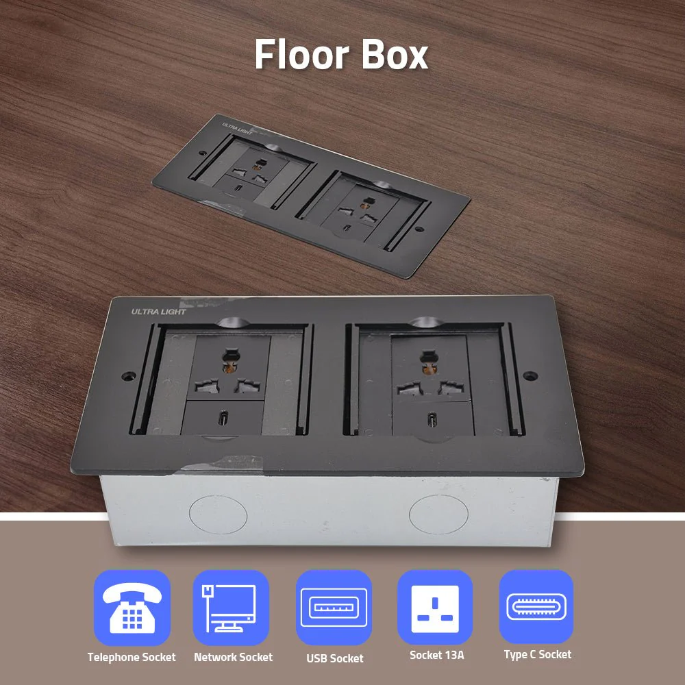 Ultralight Electrical Floor Box (DT1020) - Image 6