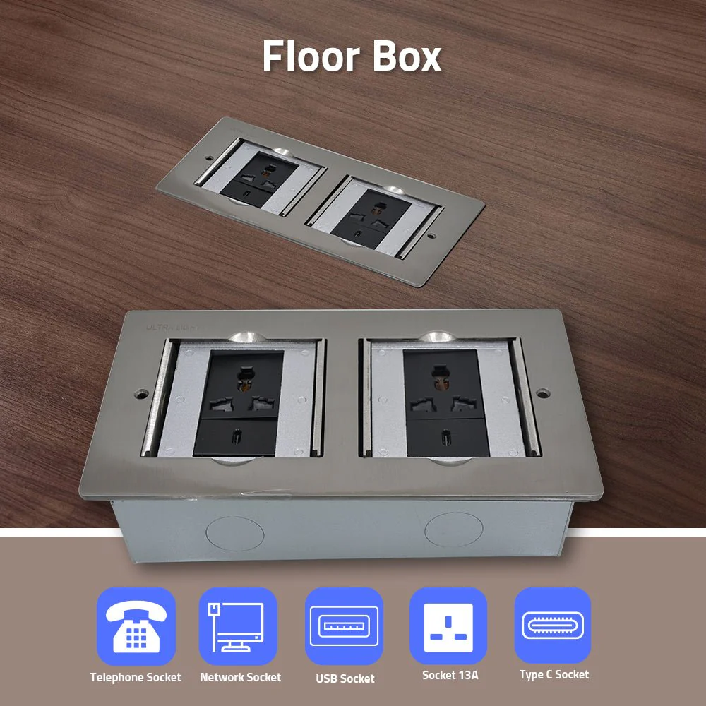 Ultralight Electrical Floor Box (DT1020) - Image 7