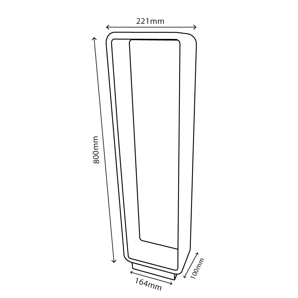 Ultralight Garden LED Pole Light 80cm (FYL0114) - Image 3