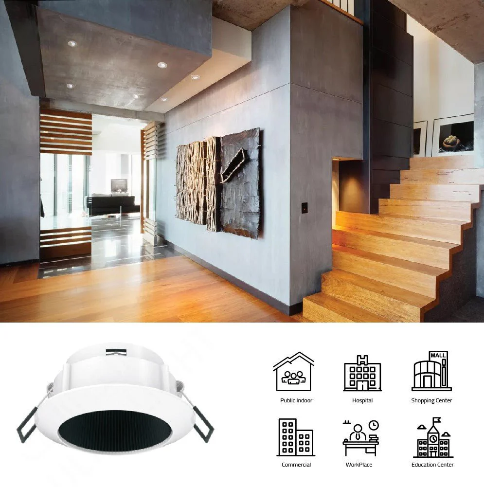Ultralight Indoor Spot Light Frame – GU10 Base - Sleek Design (BZ105) - Image 5