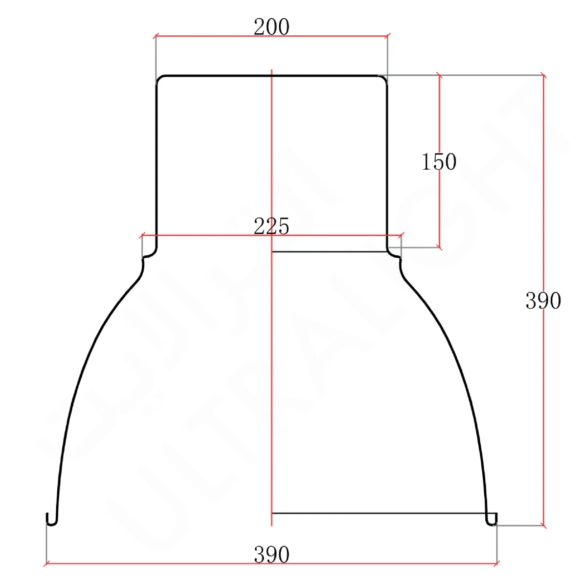 Ultralight Hangar Pendant Light (1181) - Image 4
