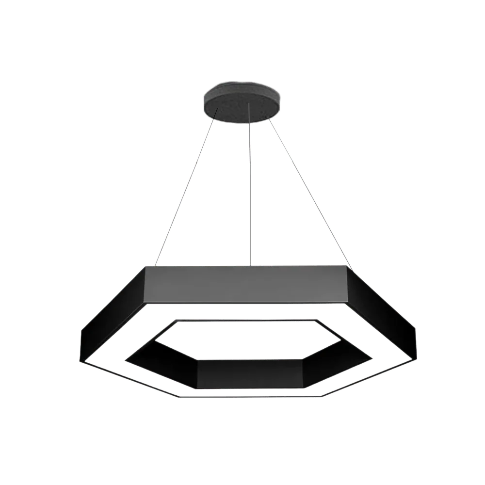 Ultralight Hexagonal Pendant Light (LN6753)