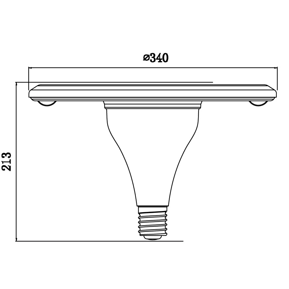 Ultralight High Bay Base E40 150W (HU18000) - Image 4