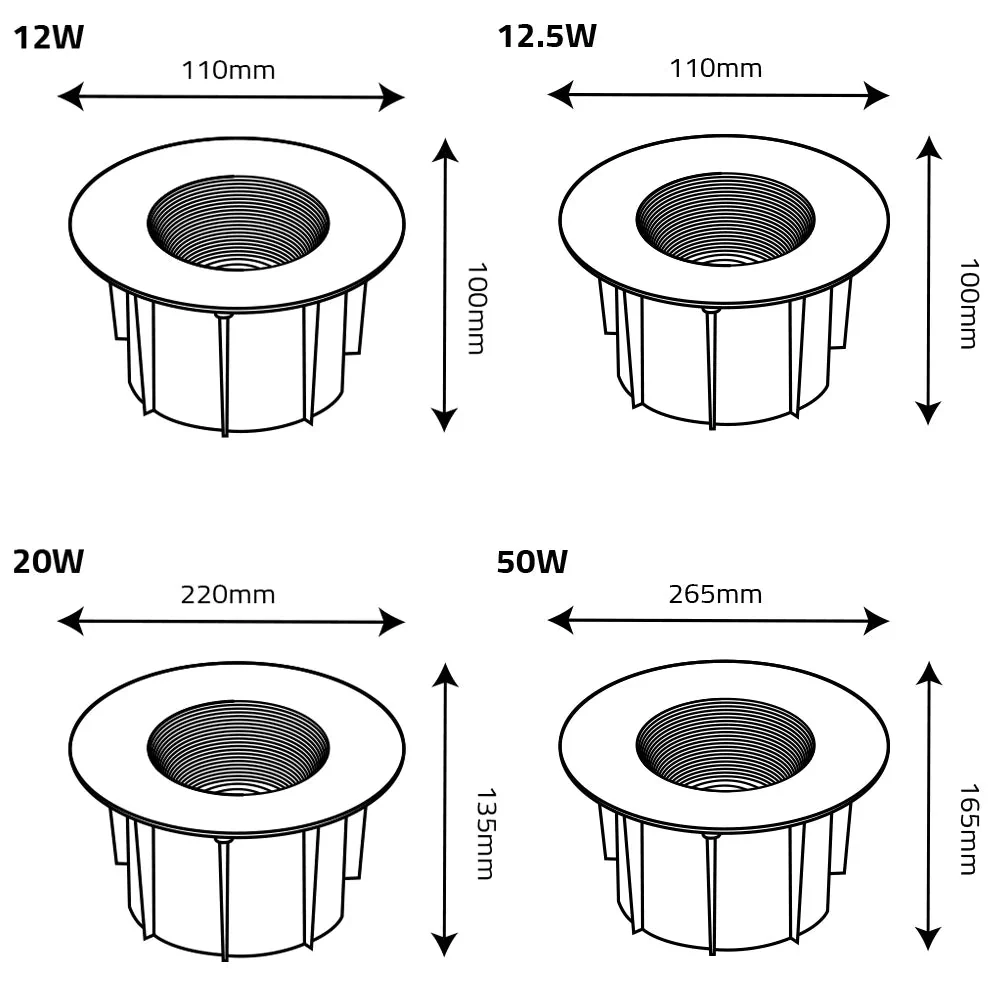 Ultralight LED In-Ground Light (BR7713) - Image 7