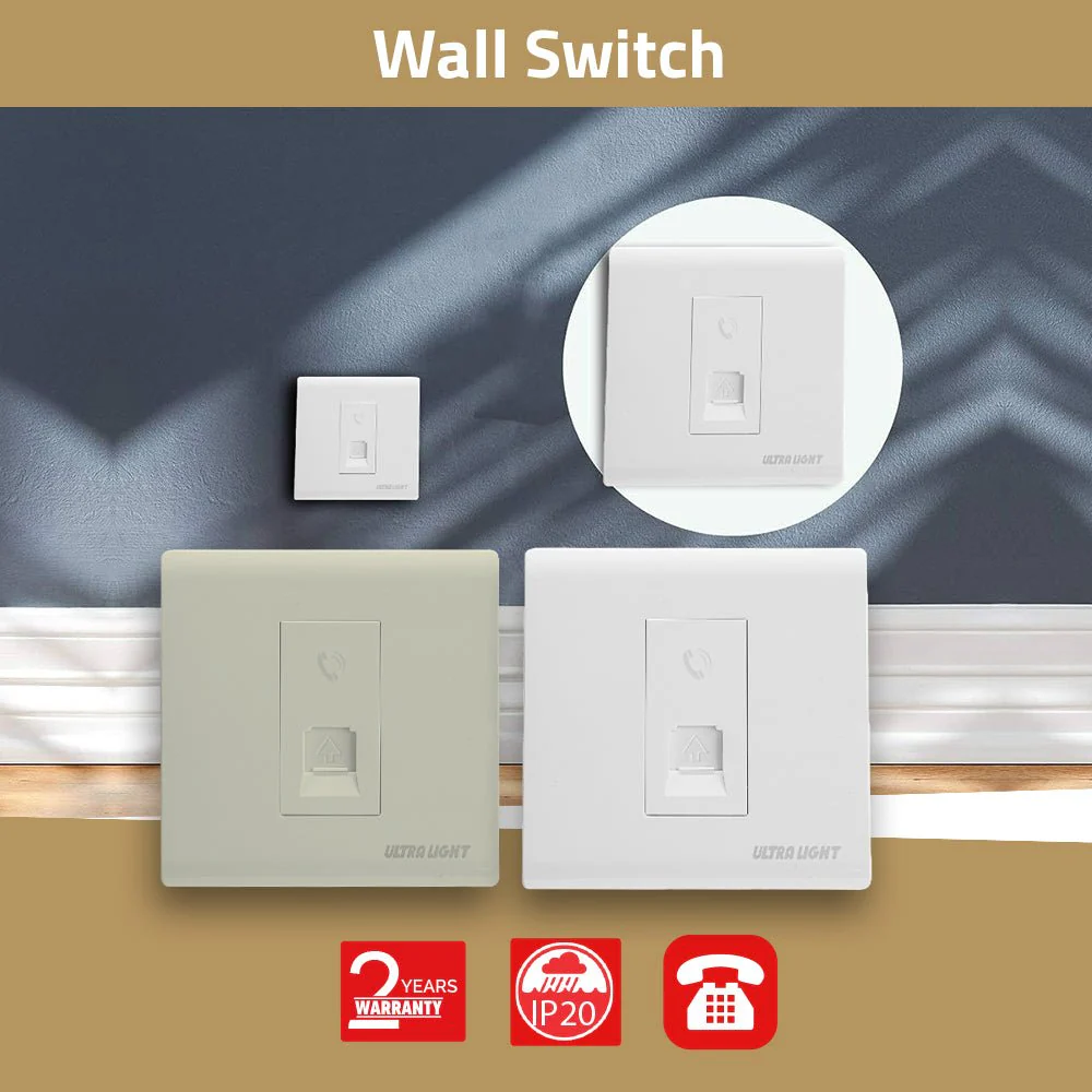 Ultralight Innova Telephone Socket (W86/1TEL/B) - Image 4