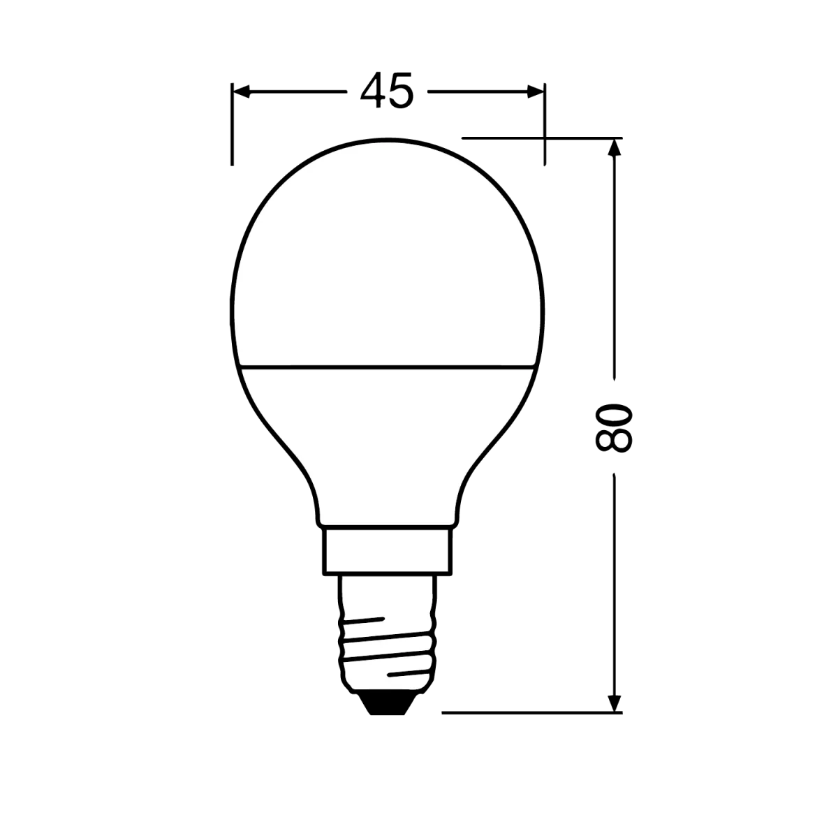 LED Bulb Light 5.5W E14 (SQ-005) - Image 3